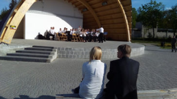 Orkiestra Dęta Towarzystwa Muzycznego im. Antoniego Próchniewicza w Amfiteatrze