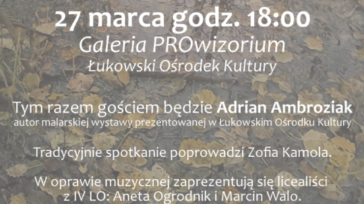 Spotkanie z Adrianem Ambroziakiem w Kamenie