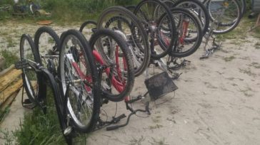 Wpadka rowerowych złodziei