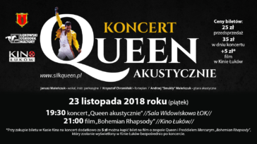 Koncert „Queen akustycznie” w ŁOK