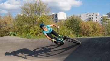 Budowa toru rowerowego typu pumptrack w Łukowie