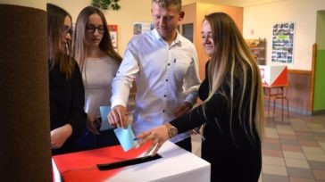 Nauka demokracji w Zespole Szkół nr 3 w Łukowie