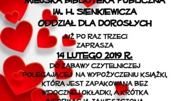 Randka w ciemno z książką w Bibliotece